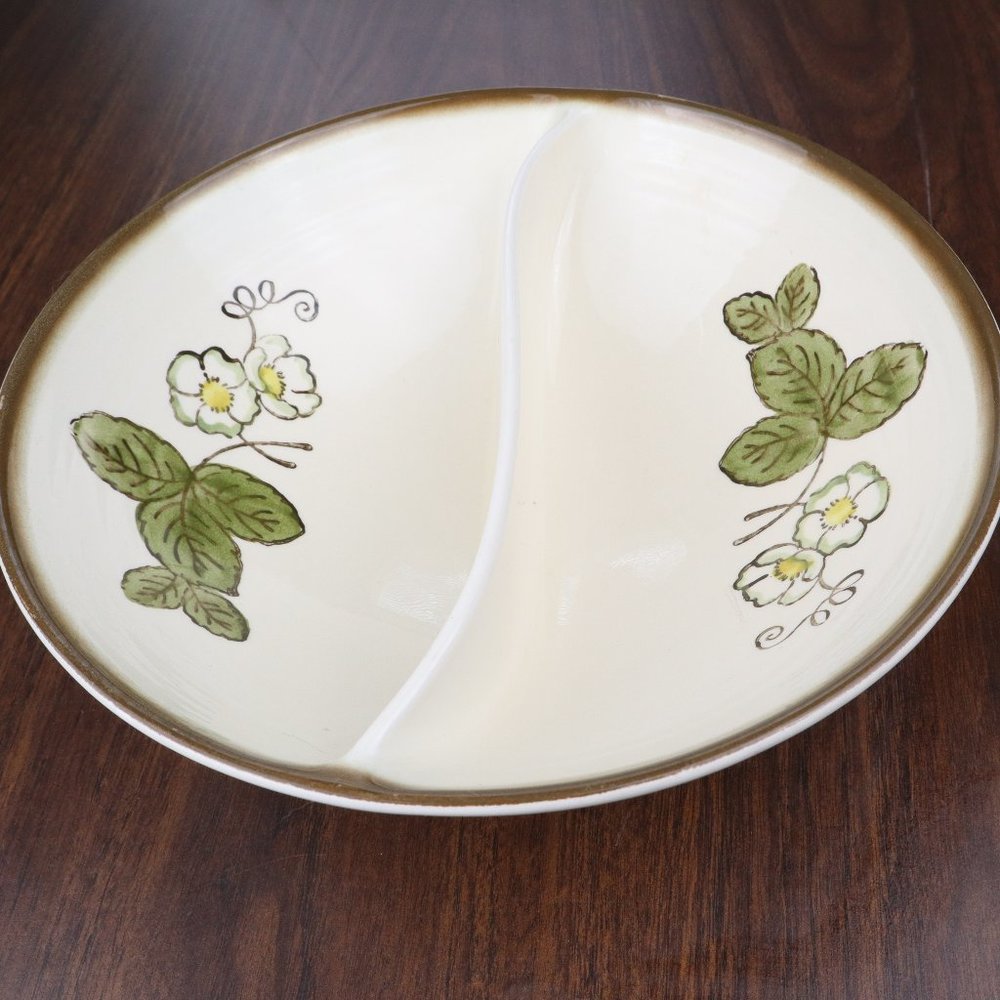 VTG Divided Bowl Metlox Poppytrail California USA